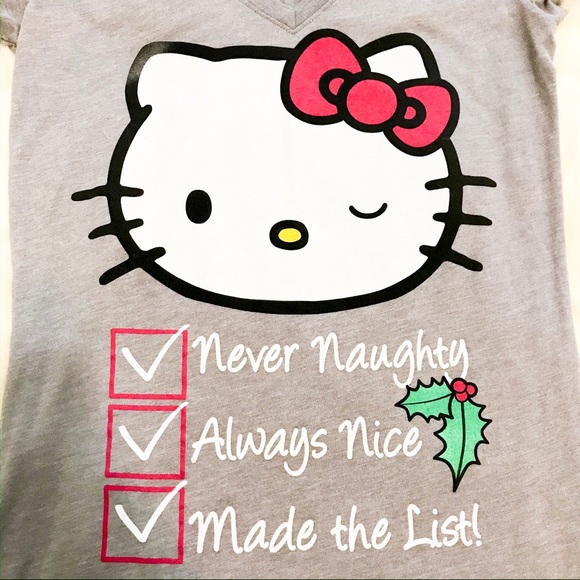4 for $25 Hello Kitty | Christmas tshirt - Picture 3 of 6